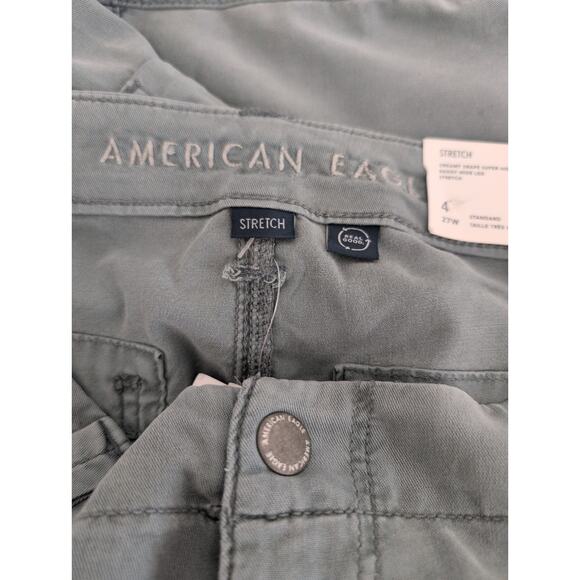 American Eagle Pants Women Size 27* Dreamy Drape Super High Rise Baggy Wide Leg - Picture 7 of 8